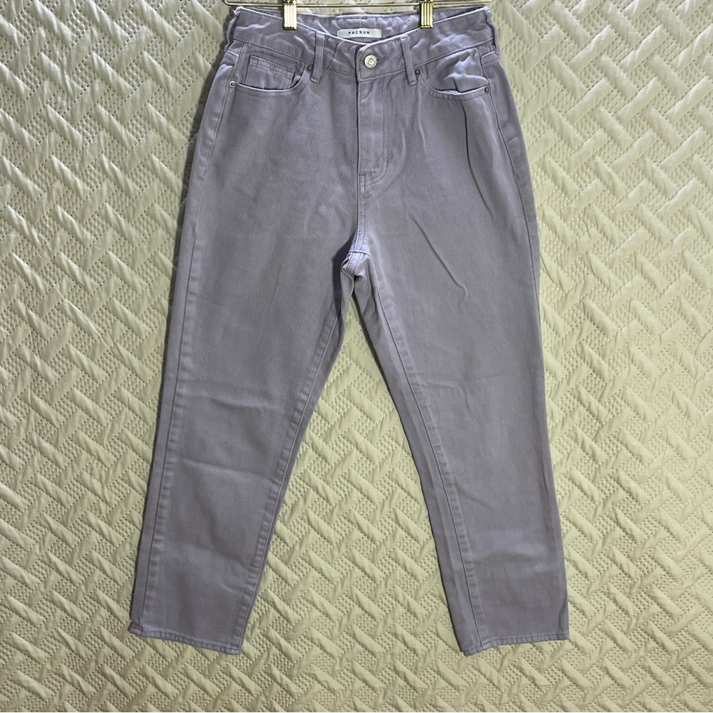 PacSun High Rise Women's Jeans - Light Gray